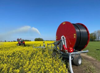 deszczownie szpulowe